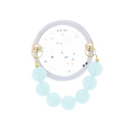 Ring Holder Magsafe BEADS - design MS55 light blue Ring Holder Magsafe BEADS - design MS55 light blue