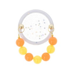 Ring Holder Magsafe BEADS - design MS55 orange Ring Holder Magsafe BEADS - design MS55 orange