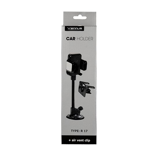 Car Holder VENNUS - CHROME - R 17 /air vent and windshield mount/ Car Holder VENNUS - CHROME - R 17 /air vent and windshield mount/