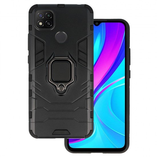 Ring Armor Case for Xiaomi Redmi 9c Black Ring Armor Case for Xiaomi Redmi 9c Black