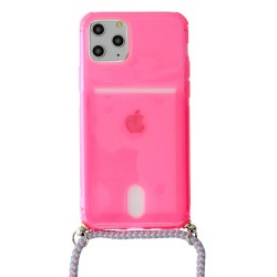 STRAP Fluo Case for Iphone 11 Pro Pink