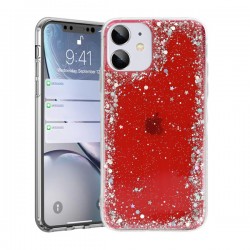 Brilliant Clear Case for Iphone 12 Pro Max Red