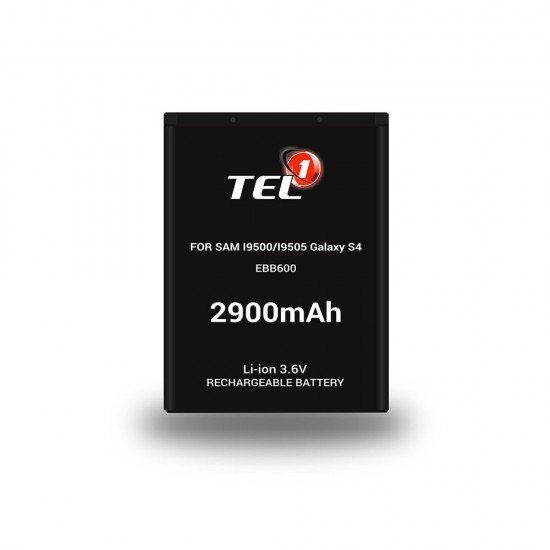 Tel1 Battery for Samsung I9505/I9500 S4 (EBB600) 2900mAh Li-ion Tel1 Battery for Samsung I9505/I9500 S4 (EBB600) 2900mAh Li-ion