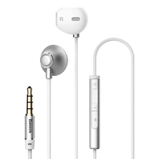 Baseus earphones Encok H06 (NGH06-0S) Silver