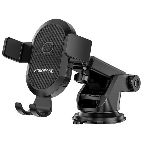 Borofone Car holder BH39 Amazing Bay with suction cup black Borofone Car holder BH39 Amazing Bay with suction cup black