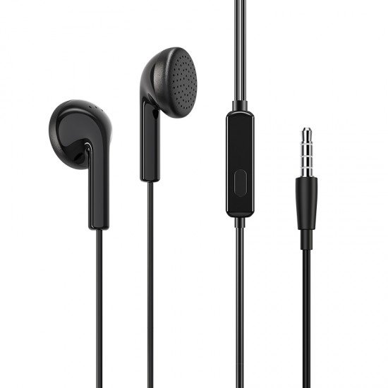 Borofone Earphones BM40 Sage with microphone black