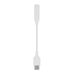 Earphones Adapter - Type C to Jack 3,5mm - White (DAC) - EE-UC10JUW compatible with new Samsungs S20, S21, S22, S23, S24, S25 series Earphones Adapter - Type C to Jack 3,5mm - White (DAC) - EE-UC10JUW compatible with new Samsungs S20, S21, S22, S23, S24, S25 series