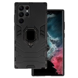 Ring Armor Case for Samsung Galaxy S22 Ultra Black Ring Armor Case for Samsung Galaxy S22 Ultra Black