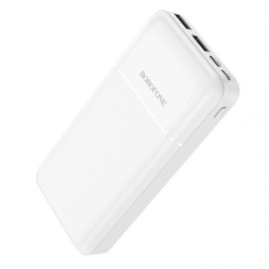 Borofone Power Bank 20000mAh BJ16A Cube - 2xUSB - white