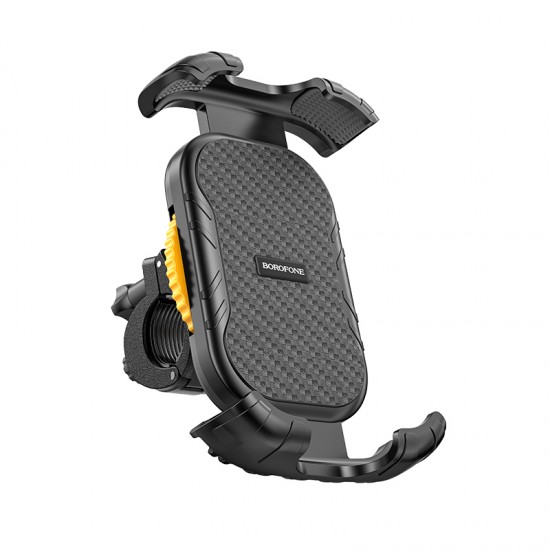 Borofone Bicycle/Motorcycle holder BH59 Flyover black-yellow