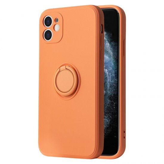 Vennus Silicone Ring for Iphone 13 Pro Orange Vennus Silicone Ring for Iphone 13 Pro Orange