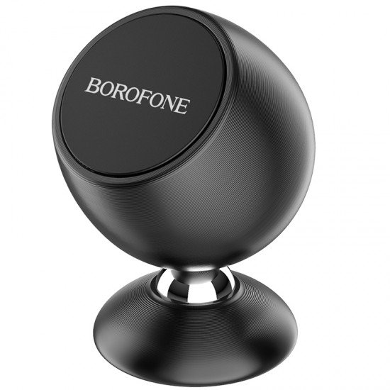 Borofone Car holder BH41 Triumphant magnetic, stick-on base black Borofone Car holder BH41 Triumphant magnetic, stick-on base black