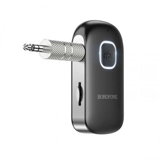 Borofone Transmitter FM BC42 MP3, Bluetooth, microSD to jack 3,5mm port black Borofone Transmitter FM BC42 MP3, Bluetooth, microSD to jack 3,5mm port black