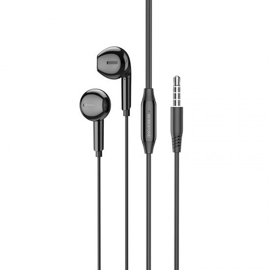 Borofone Earphones BM71 Light Song with microphone black
