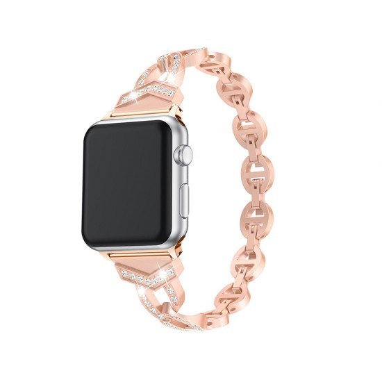 Bracelet loop for Apple Watch 42/44/45 design 3 rose gold Bracelet loop for Apple Watch 42/44/45 design 3 rose gold