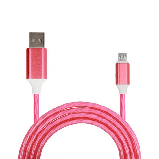 Cable Flow - USB to Micro USB - 1 Meter RED (fast charge) (KABAV0360)