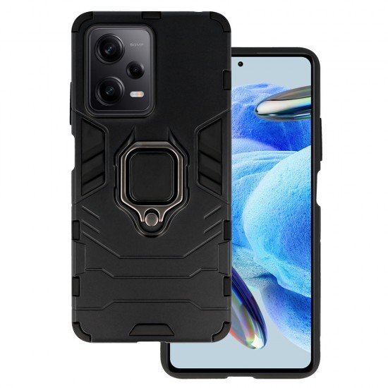 Ring Armor Case for Xiaomi Redmi Note 12 Pro 5G/Poco X5 Pro Black Ring Armor Case for Xiaomi Redmi Note 12 Pro 5G/Poco X5 Pro Black