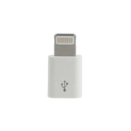 Adapter - Micro USB to Lightning - WHITE