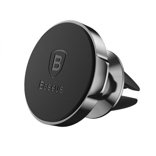 Baseus Small ears series Magnetic suction bracket(Air outlet type)(SUER-A01)Black Baseus Small ears series Magnetic suction bracket(Air outlet type)(SUER-A01)Black