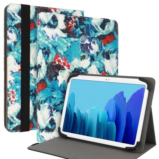Wonder Canvas Tablet Case 13 inches white poppies Wonder Canvas Tablet Case 13 inches white poppies