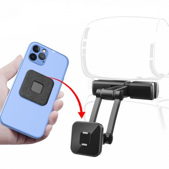 Magnetic car holder headrest mount Type 3 black Magnetic car holder headrest mount Type 3 black