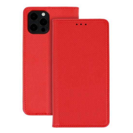 Smart Book MAGNET Case for SAMSUNG GALAXY M34 5G RED