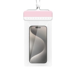 Waterproof Case - Type 3 pink-white (230x118 mm) Waterproof Case - Type 3 pink-white (230x118 mm)