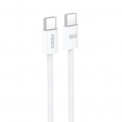 Foneng Cable X110 - Type C to Type C - PD 60W 3A 1,2 metres white