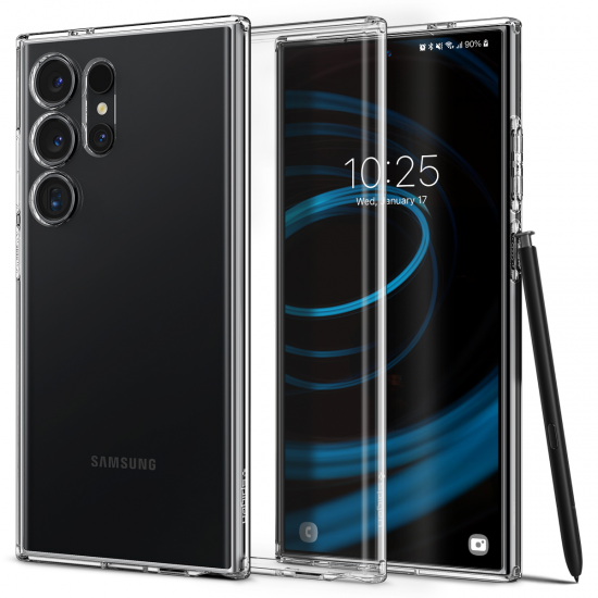 Case SPIGEN Liquid Crystal ACS07283 for Samsung Galaxy S24 Ultra - Crystal Clear Case SPIGEN Liquid Crystal ACS07283 for Samsung Galaxy S24 Ultra - Crystal Clear