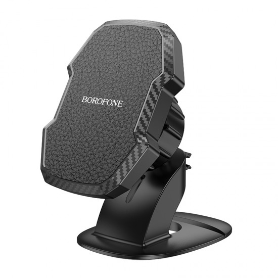 Borofone Car holder BH111 Adelante magnetic with stick-on base black