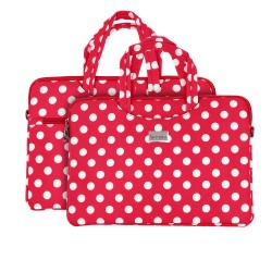 Wonder Briefcase Laptop 15-16 inches red polka-dot Wonder Briefcase Laptop 15-16 inches red polka-dot