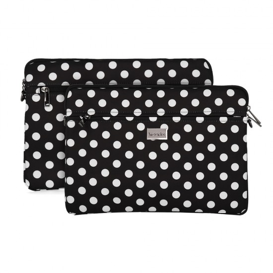 Wonder Sleeve Laptop 15-16 inches black polka-dot Wonder Sleeve Laptop 15-16 inches black polka-dot