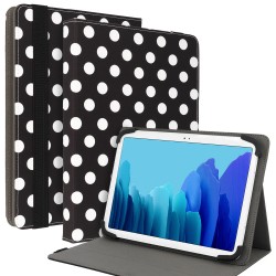 Wonder Canvas Tablet Case 13 inches black polka-dot Wonder Canvas Tablet Case 13 inches black polka-dot