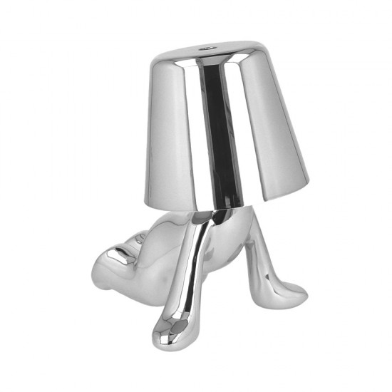 Night lamp Silver Man design E