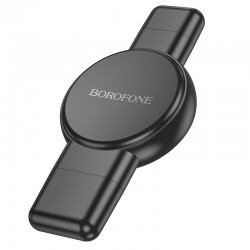 Borofone Wireless induction charger for Smartwatch BQ31 Portable 2,5W for iWatch 1-9, SE/SE2, Ultra/Ultra2, Samsung Watch 1-7, Ultra black Borofone Wireless induction charger for Smartwatch BQ31 Portable 2,5W for iWatch 1-9, SE/SE2, Ultra/Ultra2, Samsung Watch 1-7, Ultra black