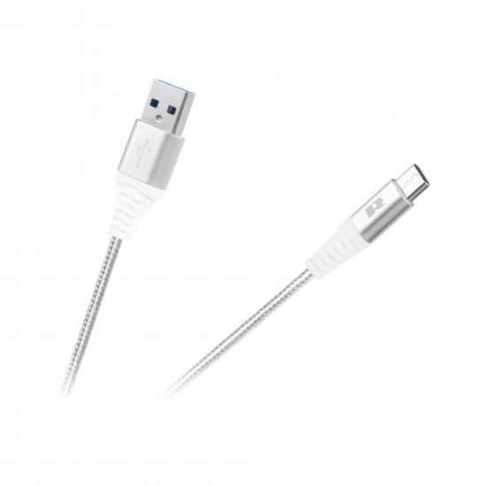 Καλώδιο USB A - USB C 1m Rebel λευκό Καλώδιο USB A - USB C 1m Rebel λευκό