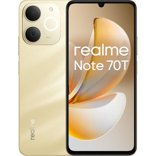 REALME NOTE 70T 64GB ROM/4GB RAM BEACH GOLD EU REALME NOTE 70T 64GB ROM/4GB RAM BEACH GOLD EU