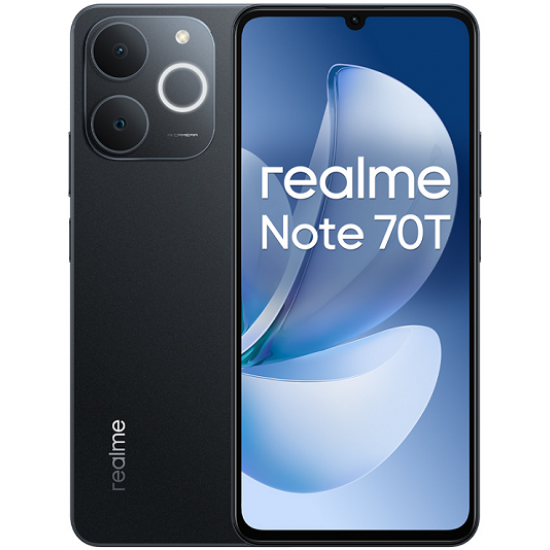 REALME NOTE 70T 256GB ROM/4GB RAM OBSIDIAN BLACK EU