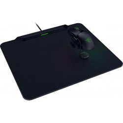 Razer Hyperflux V2 Hard - Wireless Charging Puck - Gaming Mousepad - Anti-Slip Rubber Base