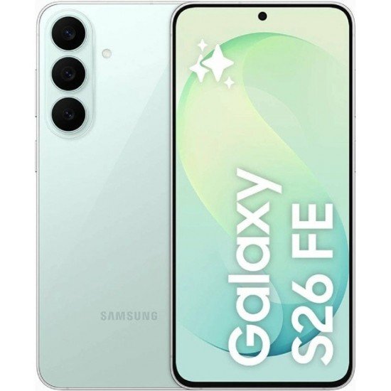 SAMSUNG GALAXY S26 FE 5G SM-S741B/DS 256GB ROM/8GB RAM PISTACHIO EU SAMSUNG GALAXY S26 FE 5G SM-S741B/DS 256GB ROM/8GB RAM PISTACHIO EU