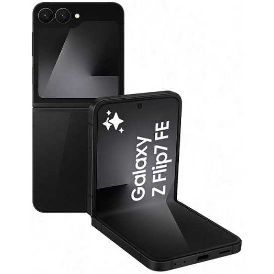 SAMSUNG GALAXY Z FLIP 7 FE SM-F761B 256GB ROM/8GB RAM BLACK EU