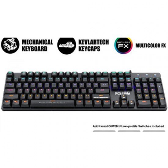 ARMAGGEDDON MECHANICAL LOW PROFILE KEYBOARD PSYCHKESTREL BLUE ARMAGGEDDON MECHANICAL LOW PROFILE KEYBOARD PSYCHKESTREL BLUE