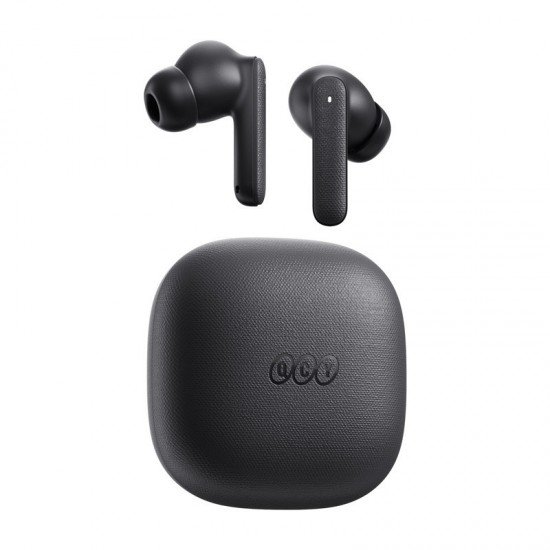 QCY Buds Grey (QT43) - Noise Reduction Clear Calls TWS Earbuds 35h, 10mm dynamic drivers QCY Buds Grey (QT43) - Noise Reduction Clear Calls TWS Earbuds 35h, 10mm dynamic drivers