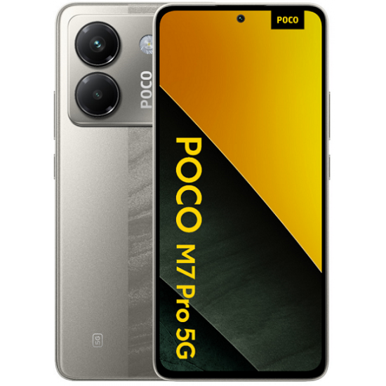 XIAOMI POCO M7 PRO 5G 256GB ROM/8GB RAM SILVER EU XIAOMI POCO M7 PRO 5G 256GB ROM/8GB RAM SILVER EU