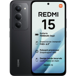 XIAOMI REDMI 15 256GB ROM/8GB RAM MIDNIGHT BLACK EU XIAOMI REDMI 15 256GB ROM/8GB RAM MIDNIGHT BLACK EU