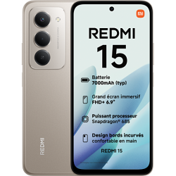 XIAOMI REDMI 15 256GB ROM/8GB RAM TITAN GRAY EU XIAOMI REDMI 15 256GB ROM/8GB RAM TITAN GRAY EU