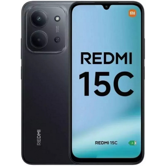 XIAOMI REDMI 15C 128GB ROM/4GB RAM MIDNIGHT BLACK EU