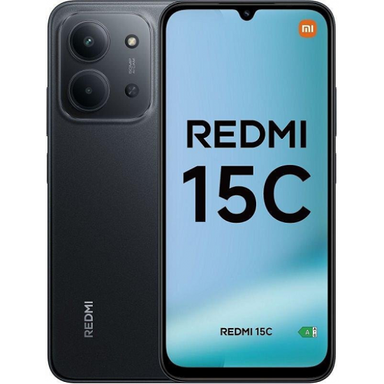 XIAOMI REDMI 15C 256GB ROM/8GB RAM MIDNIGHT BLACK EU