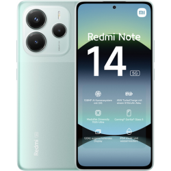 XIAOMI REDMI NOTE 14 5G 256GB ROM/8GB RAM CORAL GREEN EU XIAOMI REDMI NOTE 14 5G 256GB ROM/8GB RAM CORAL GREEN EU