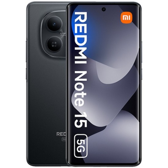 XIAOMI REDMI NOTE 15 5G 256GB ROM/8GB RAM BLACK EU